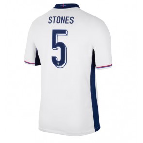 Billiga England John Stones #5 Hemmatröja EM 2024 Kortärmad